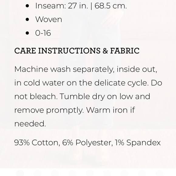 CAbi Cooper Jean Size 6 - Fall 2025 season “baby barrel” NWOT - Picture 7 of 7